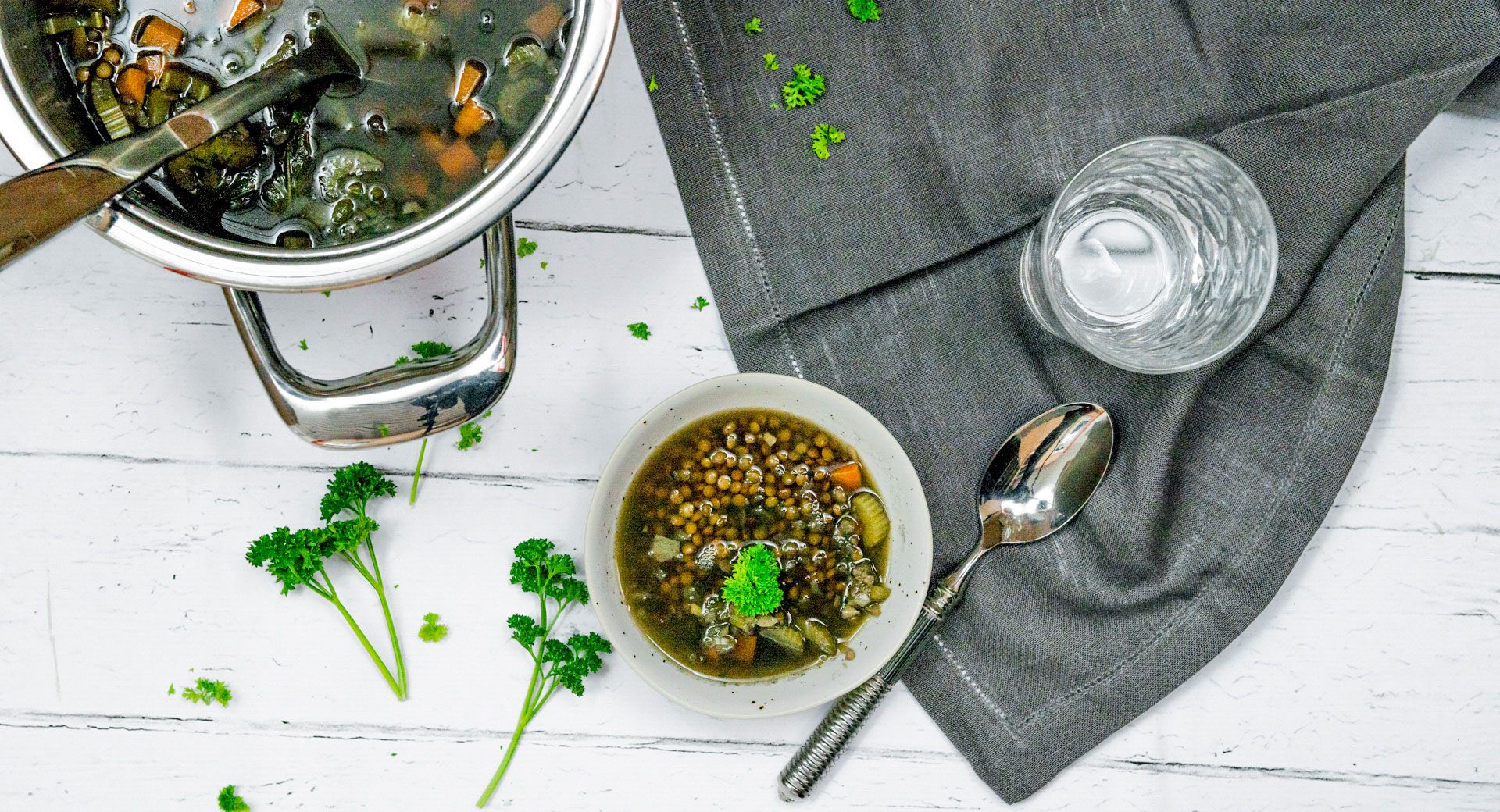 Lentil soup