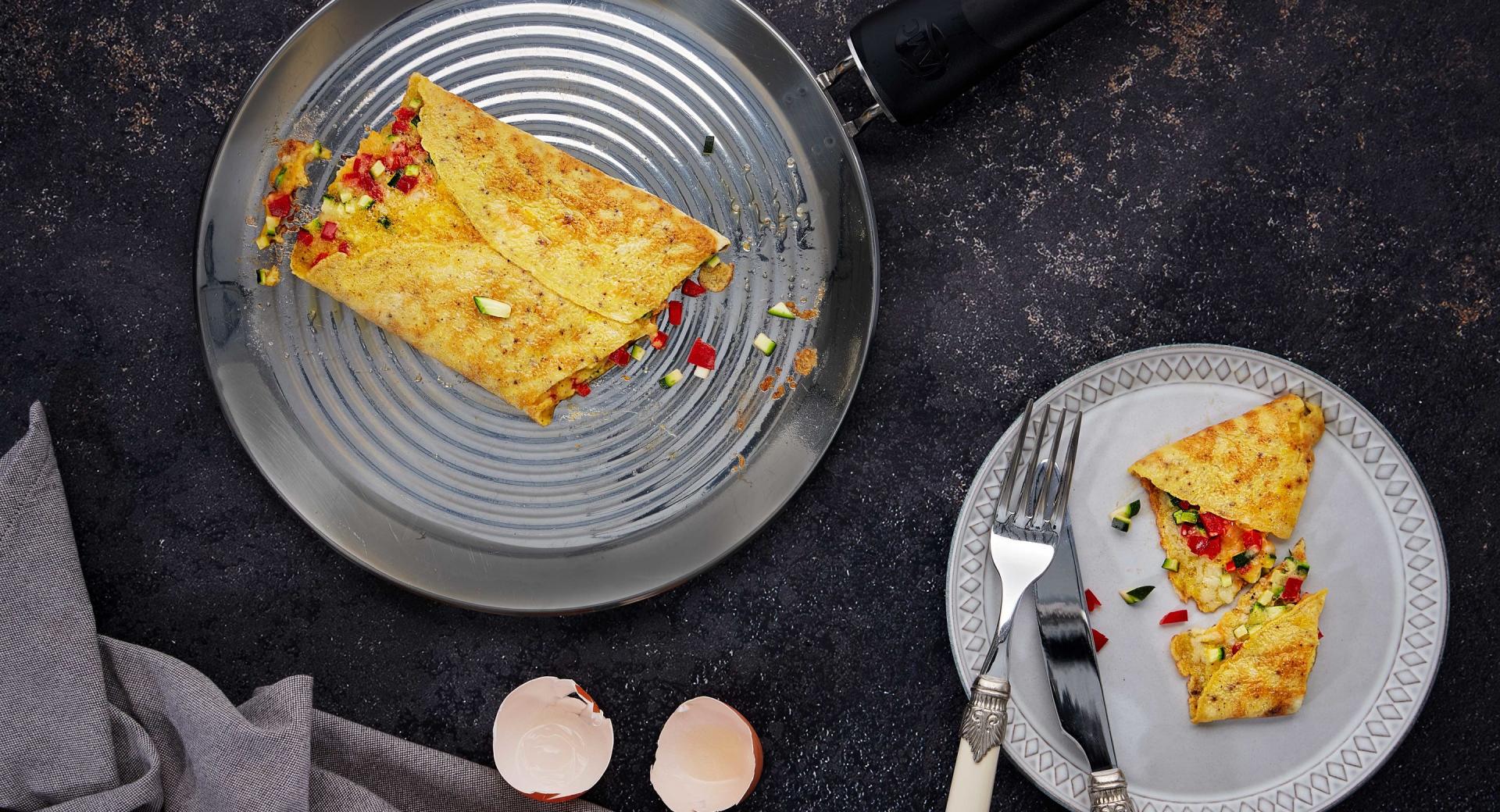 Stuffed omelet