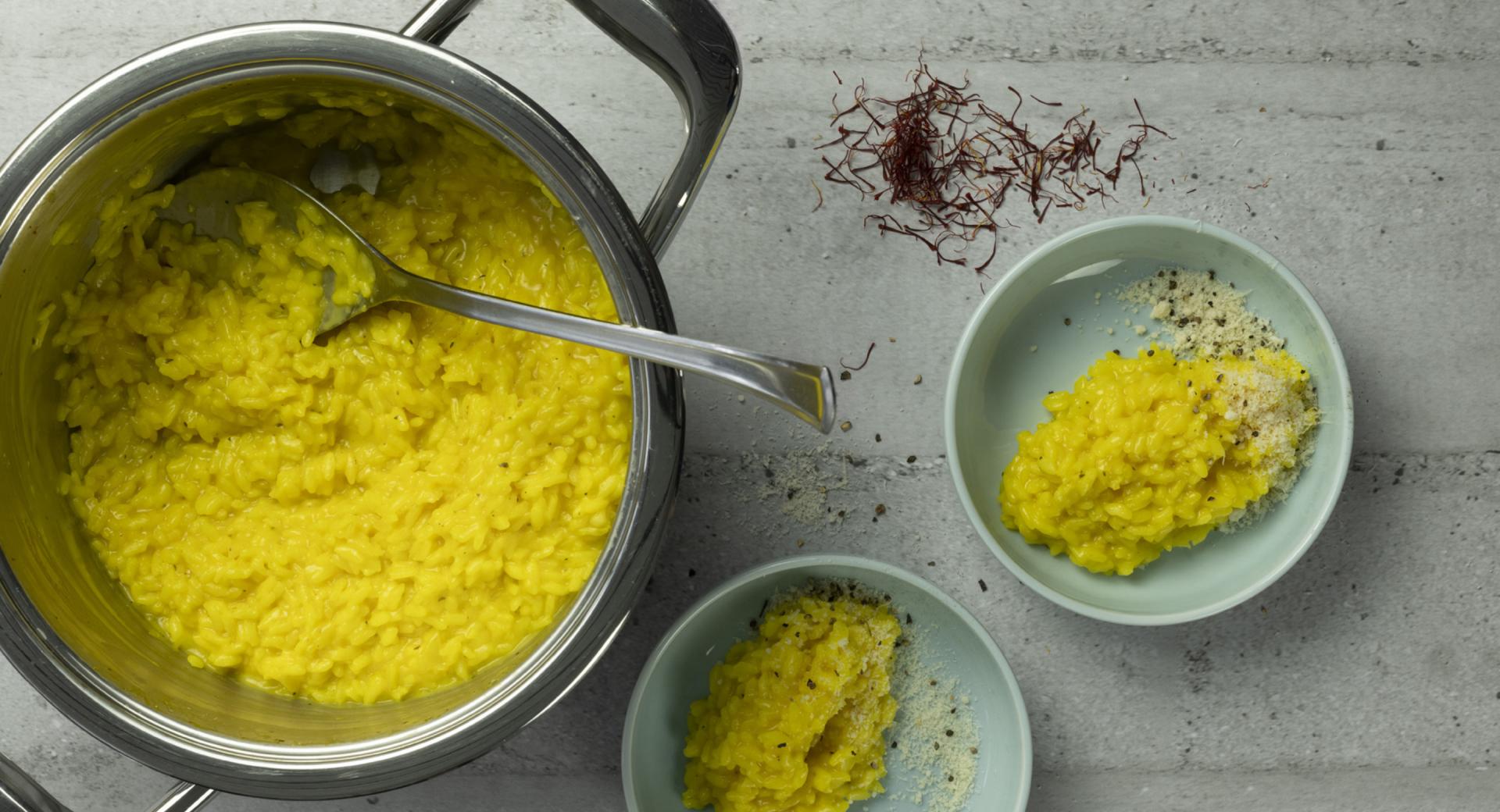 Saffron risotto