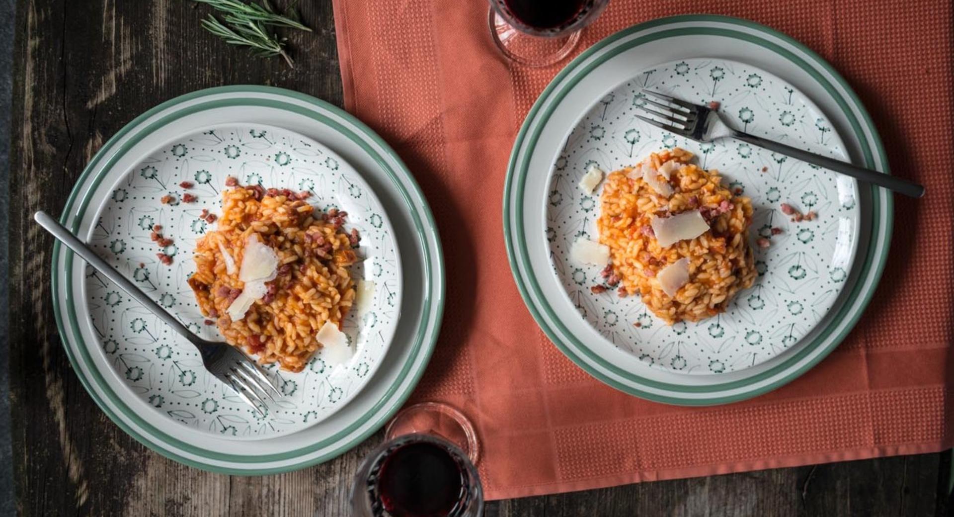 Tomato risotto