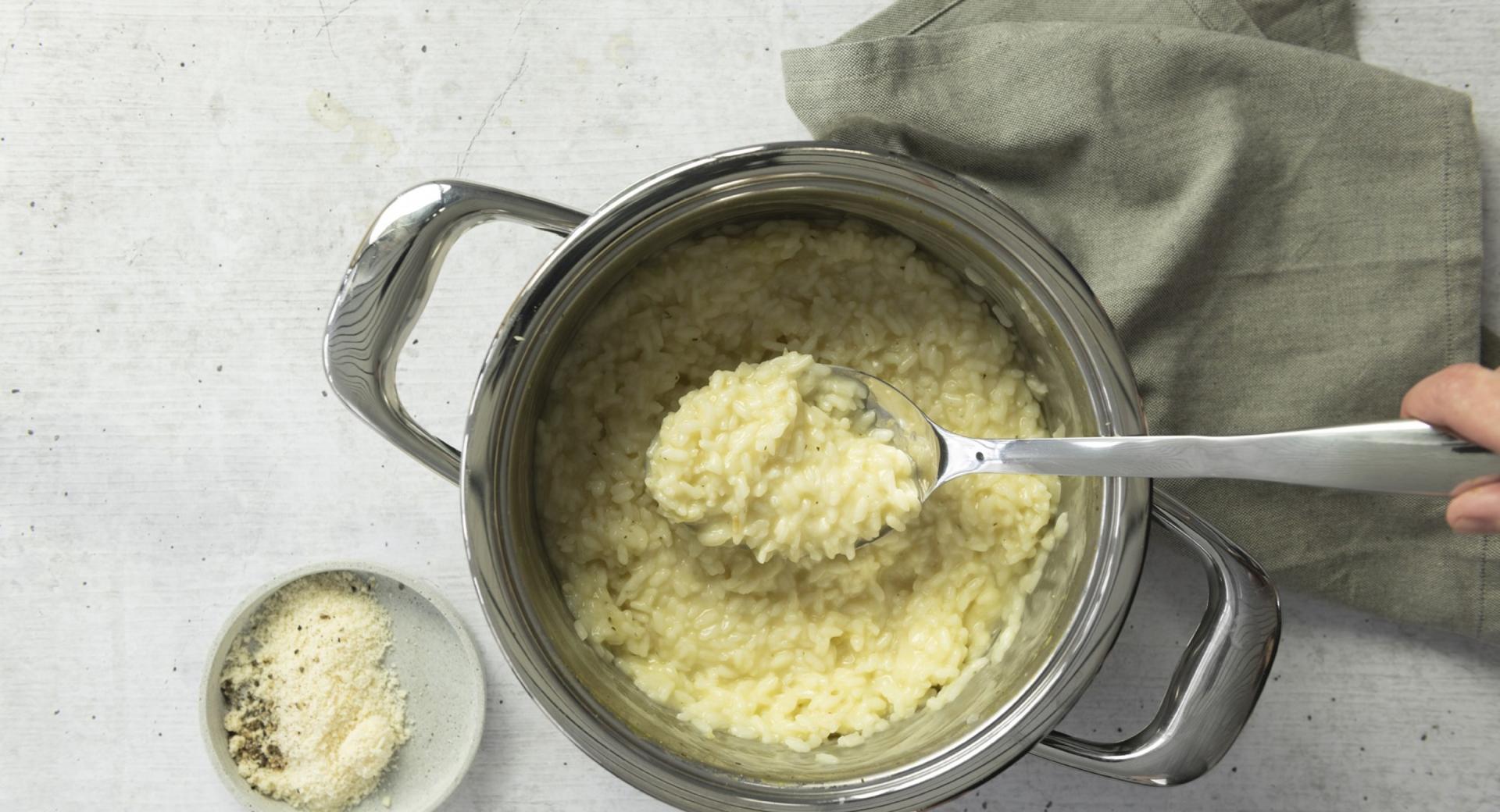 Risotto (basic recipe)