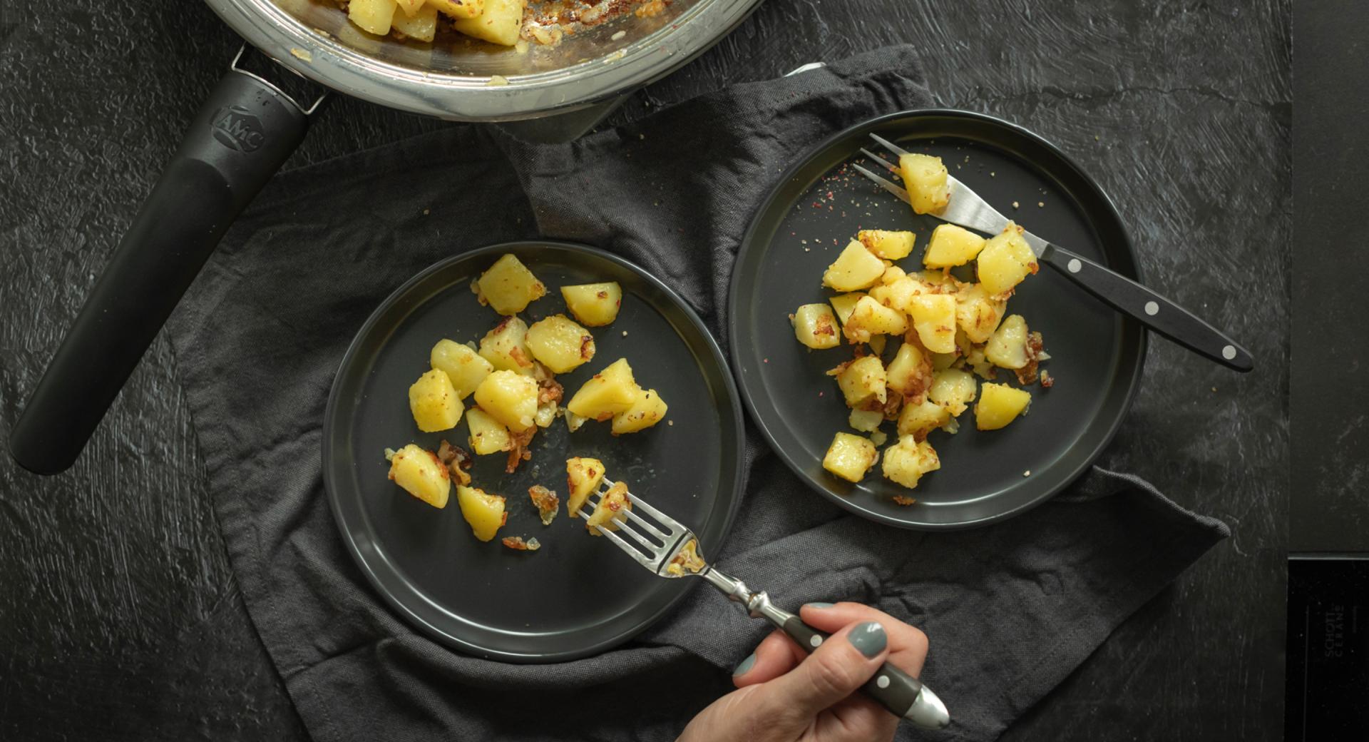 Roast potatoes