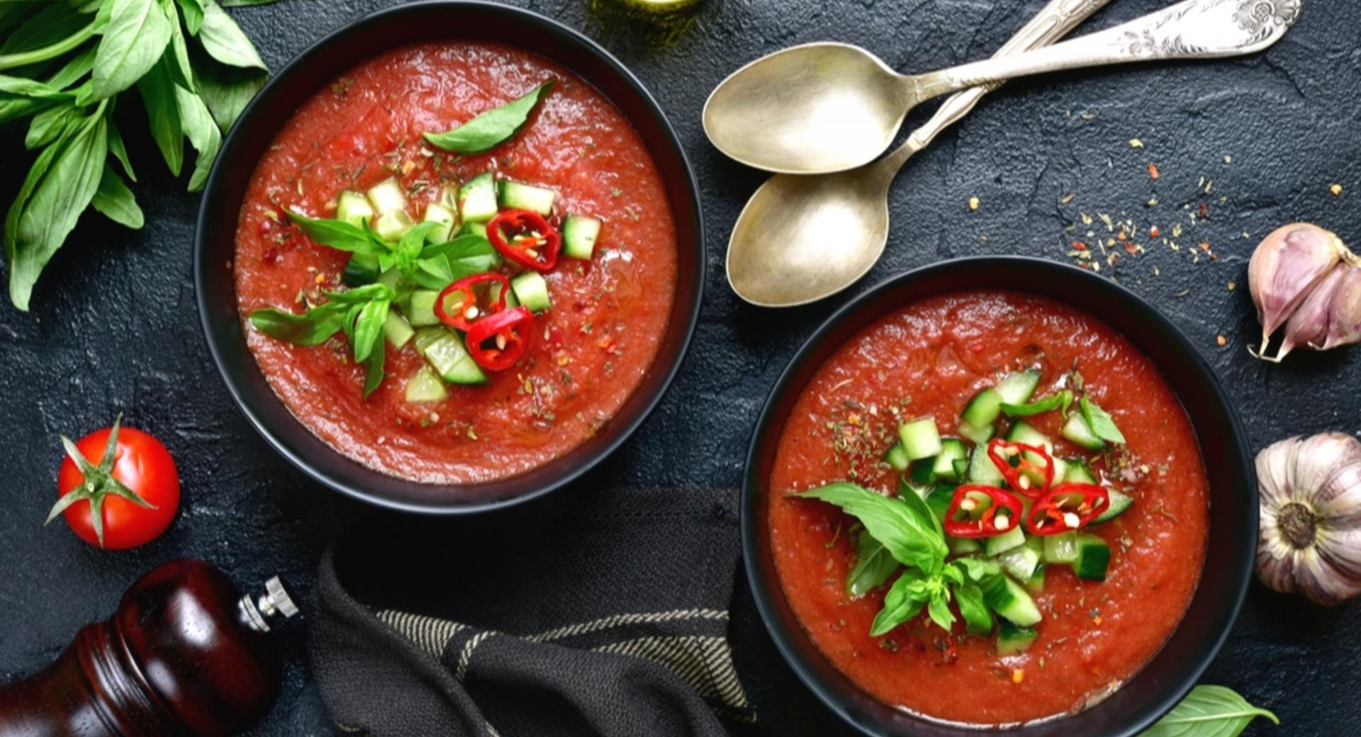 Roasted gazpacho