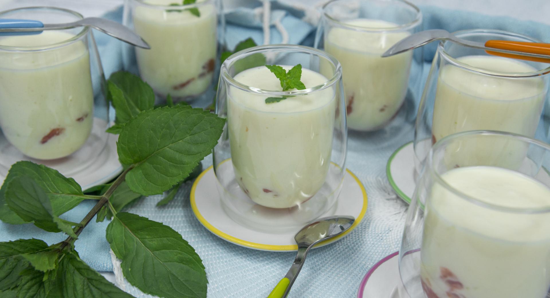 Grapefruit and lime dessert