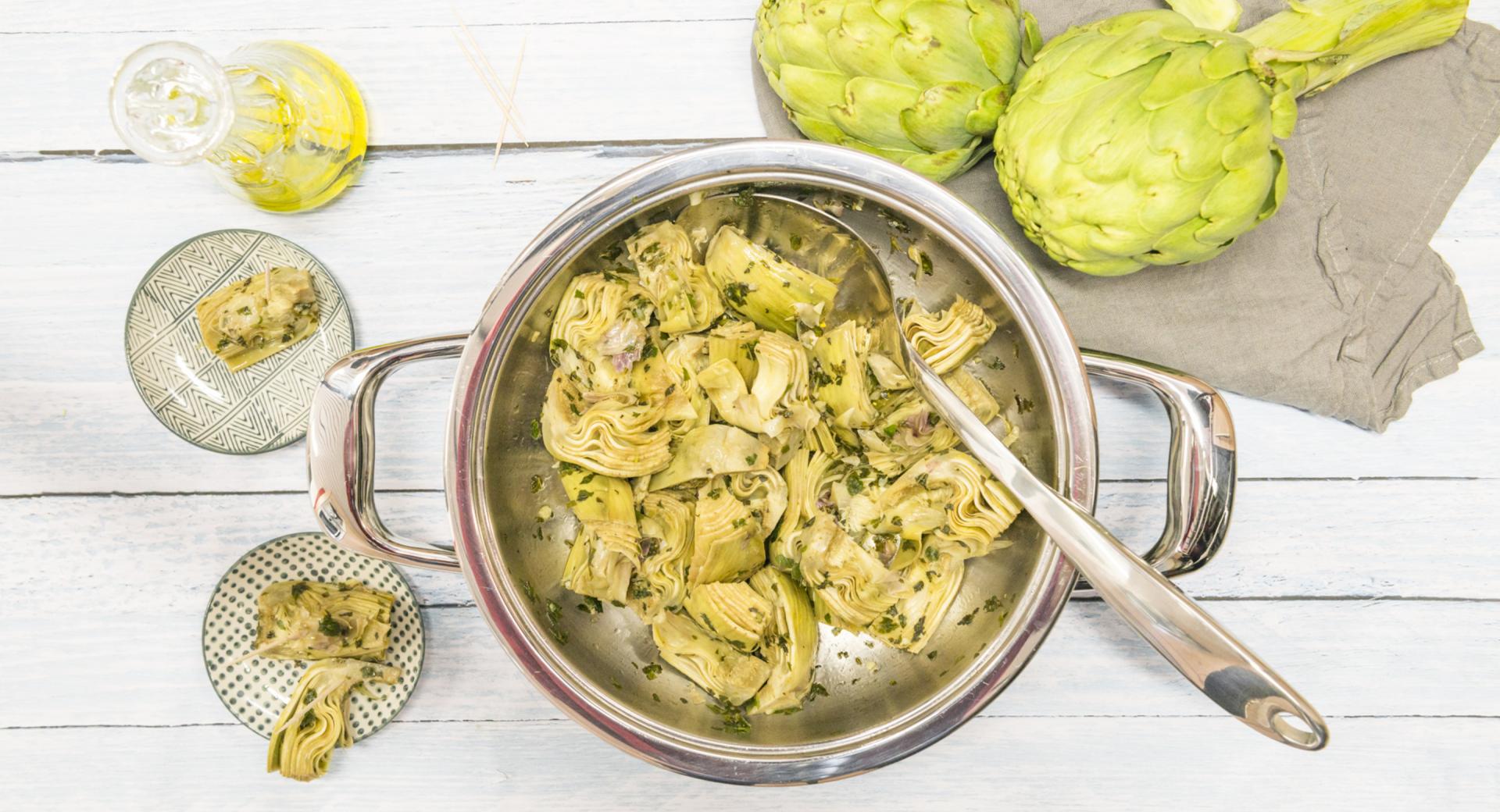 Artichokes alla Romana