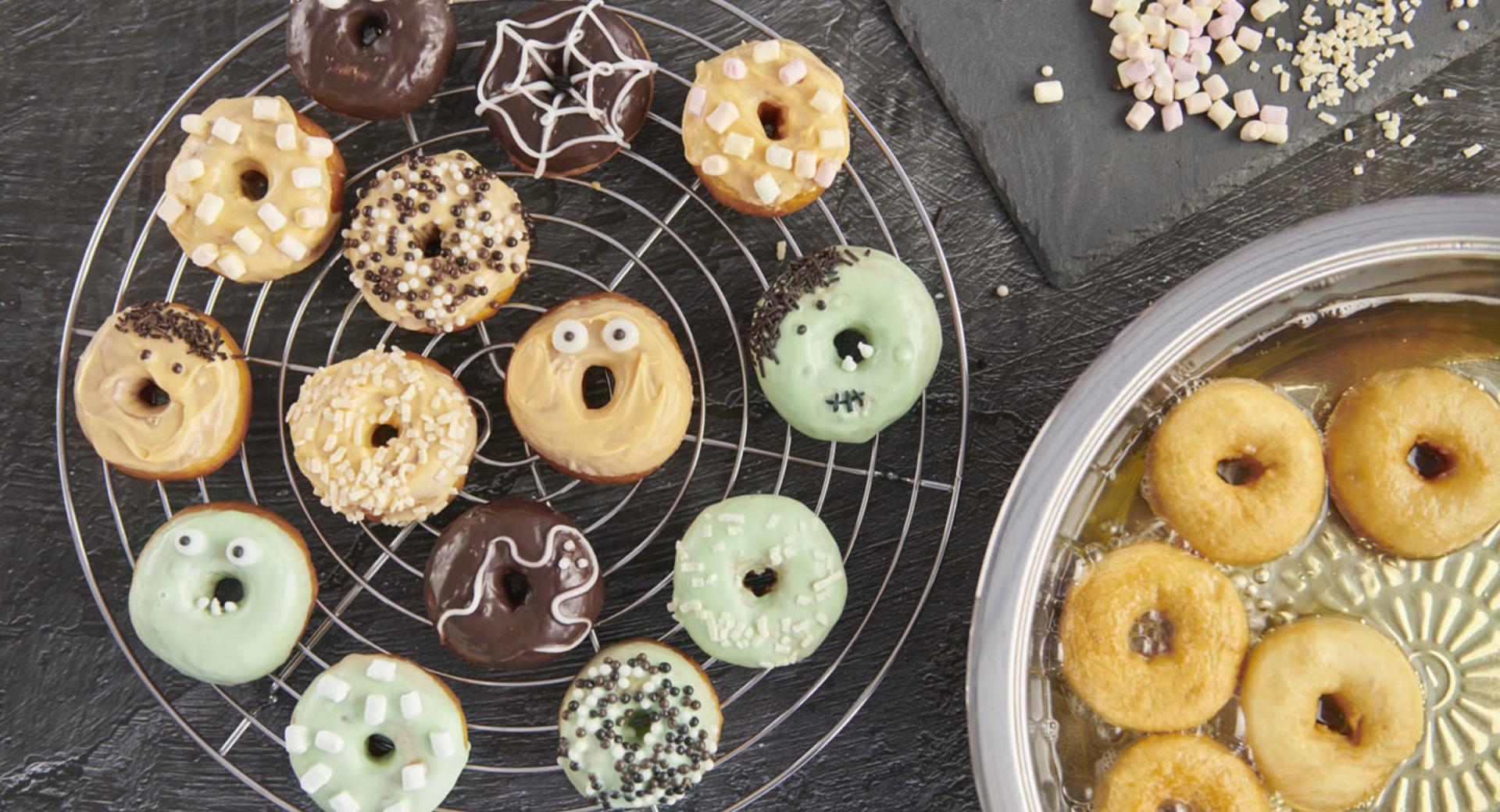 Halloween Mini Donuts