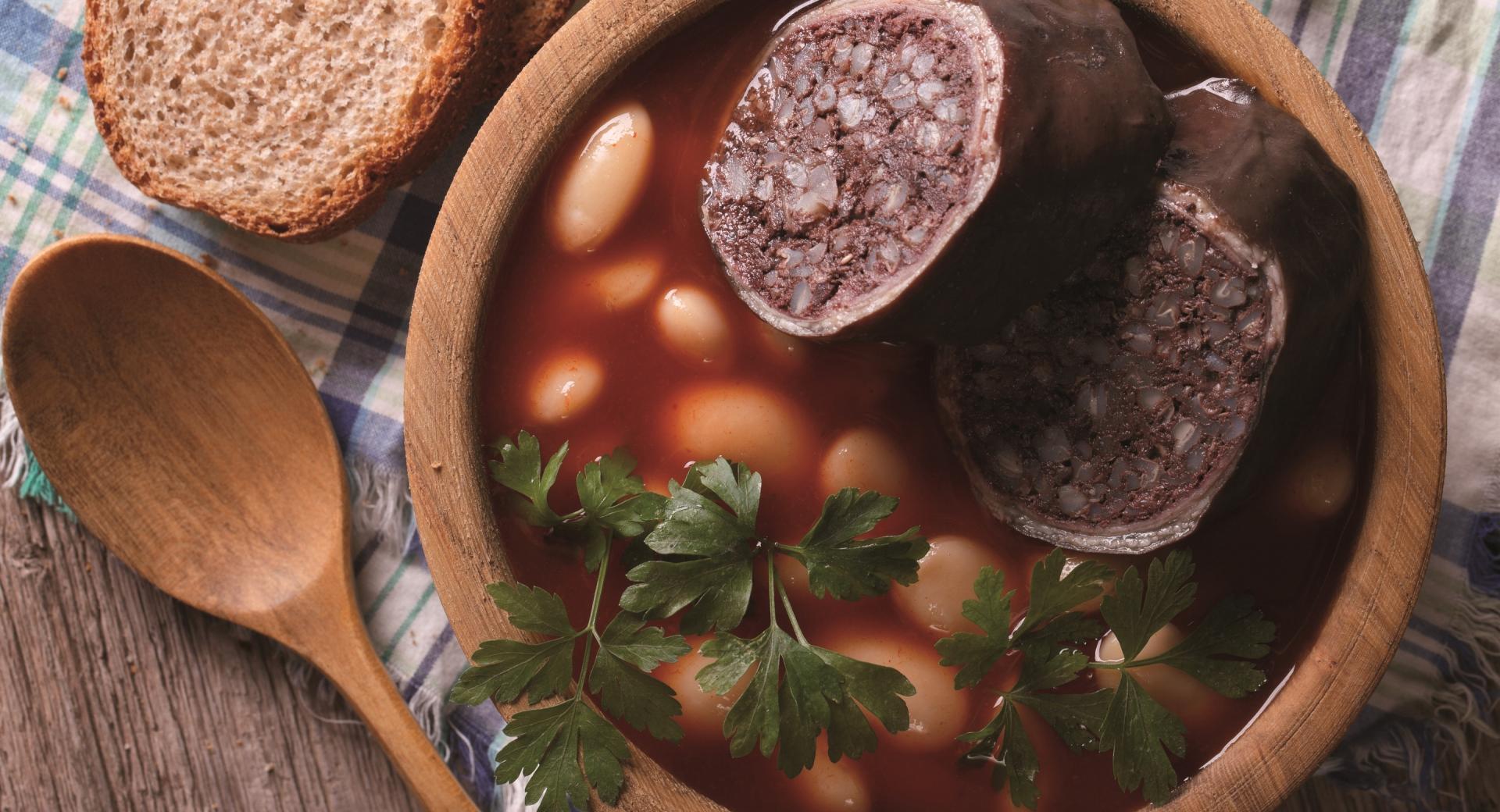 Bean stew from Asturias