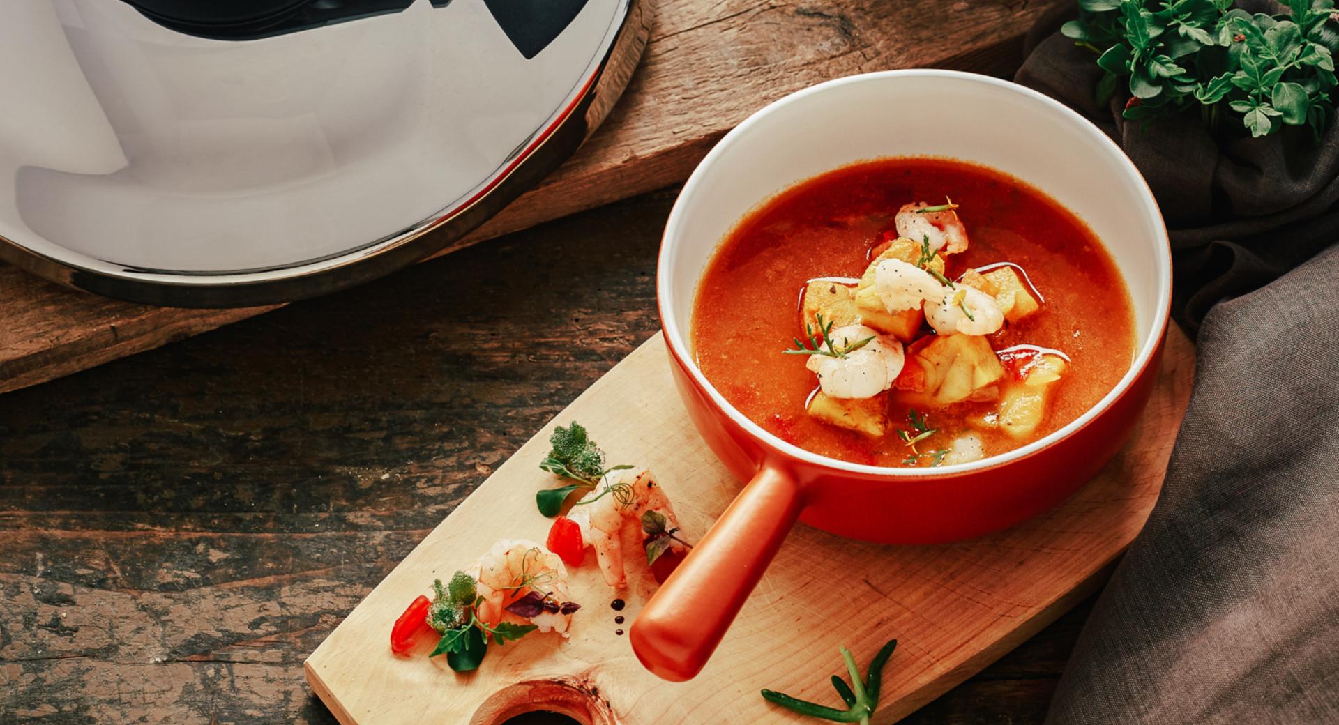 Spanish fish soup