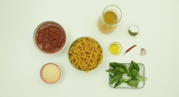 Overview of ingredients.