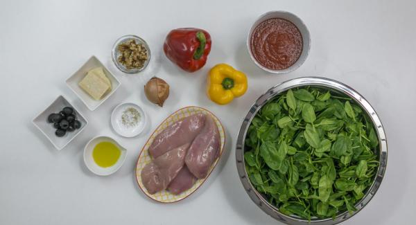 Overview of ingredients.