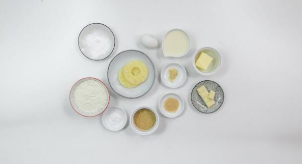 Overview of ingredients.