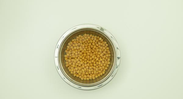 Soak chickpeas in water overnight.