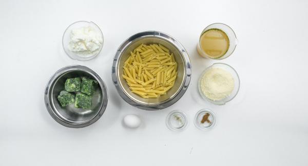 Overview of ingredients