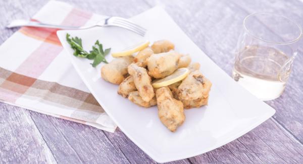 Deep-fried artichokes 