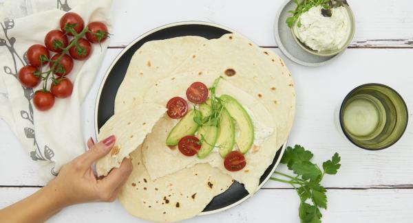 Wheat flat bread