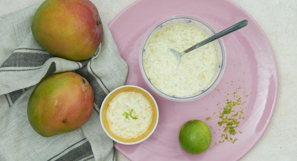 Mango & lime dip  