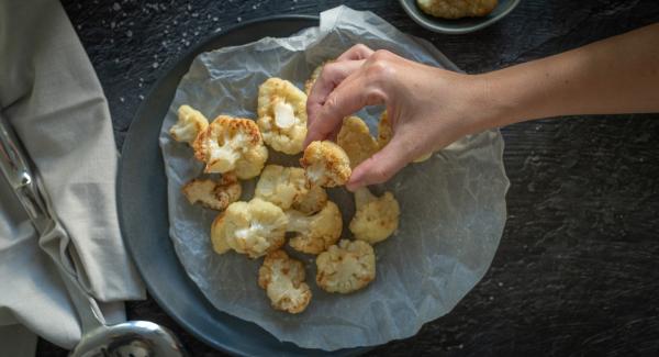 Fried cauliflower