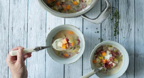 Wedding soup (Prättigau style)