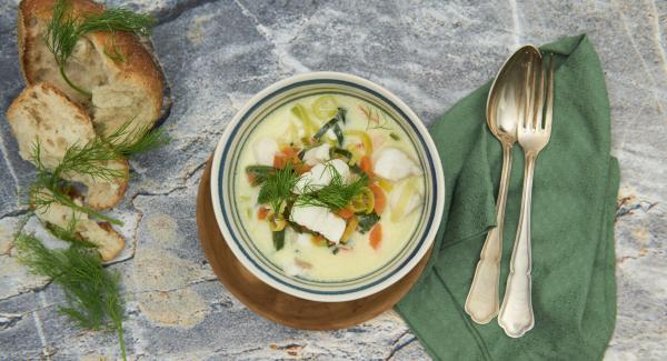 Fish soup from Lake Constance