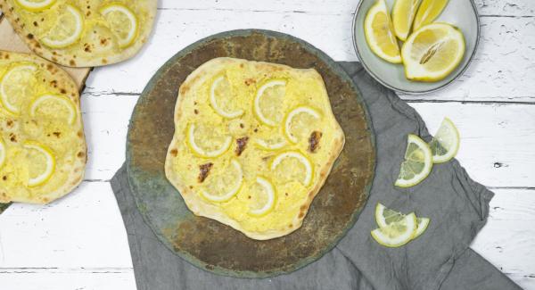 Lemon pizza