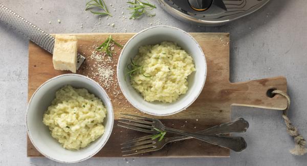 Rosemary risotto