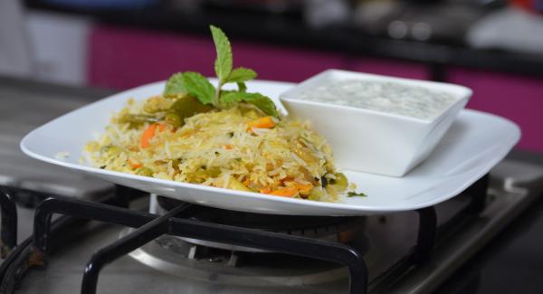 Vegetable Dum Biriyani