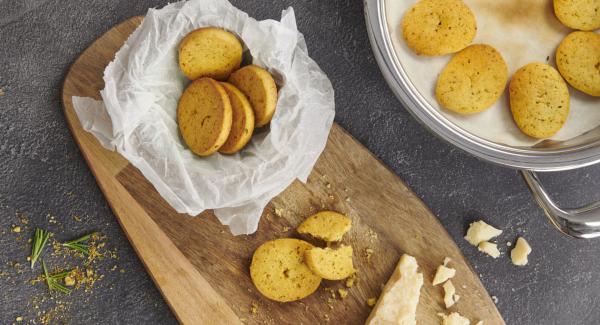 Parmesan cookies