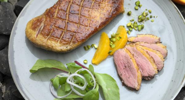 Smoked duck breast