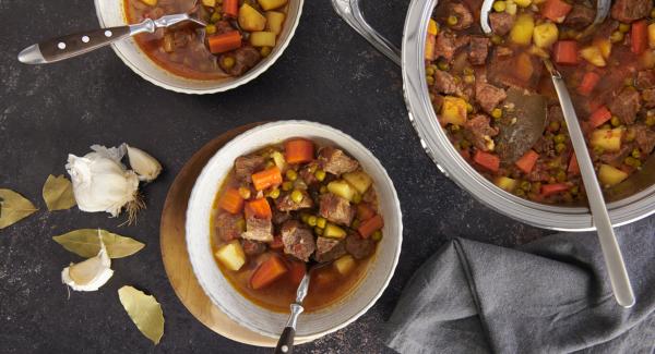 Meat stew with vegetables