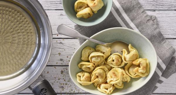 Deep-fried tortellini