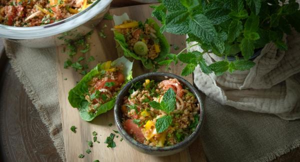 Bulgur salad (kisir)