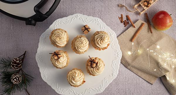 Spiced Apple Cupcake